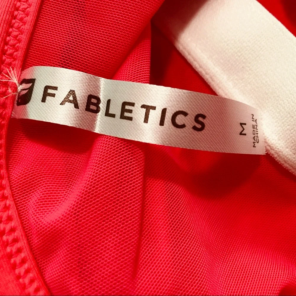 Fabletics Chicago Dress Women's Pink Padded Short Dress sz M - Picture 5 of 6